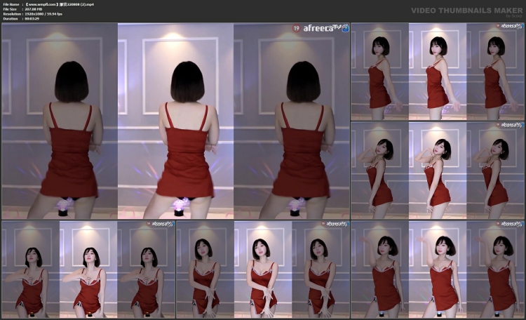 857、AfreecaTv韩国BJ那贤23年性感舞蹈精选合集[25v5.29G]