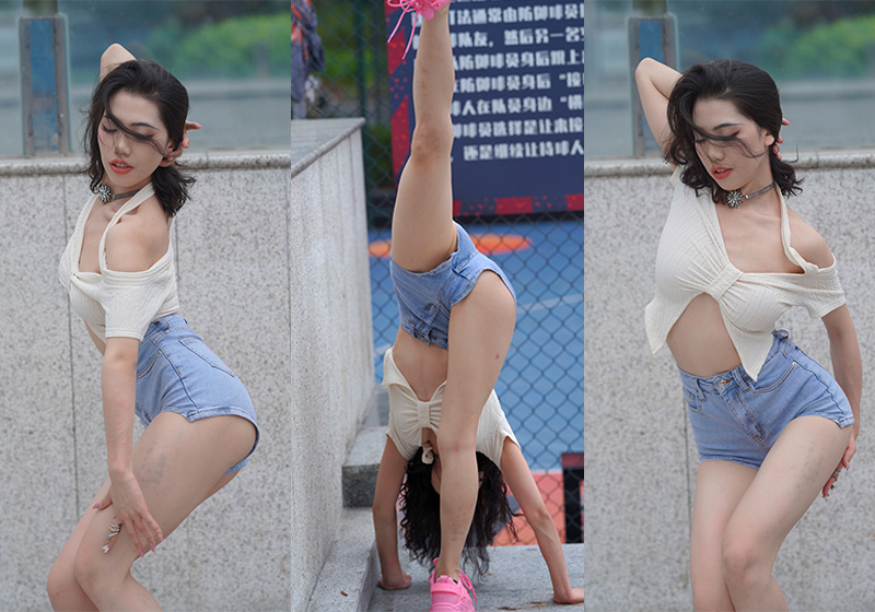 1078、[街拍]M895.热舞女孩[视频图片10.3G]