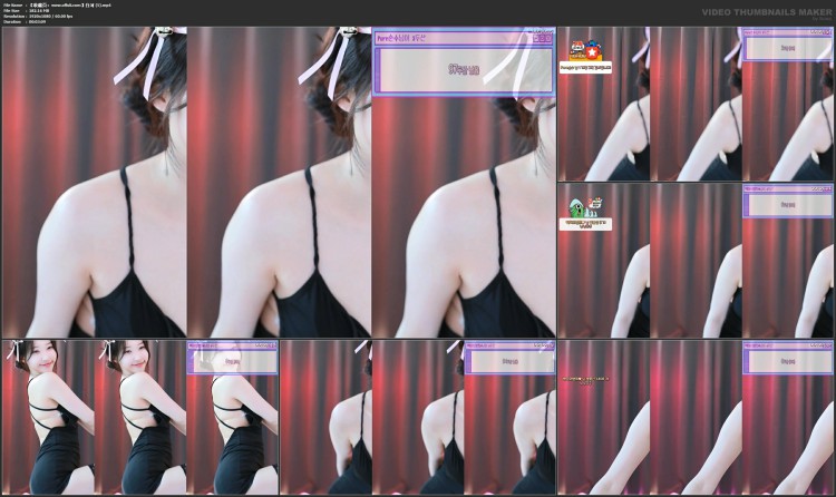 1118、AfreecaTV韩国BJ白河舞蹈录制合集[33v7G]