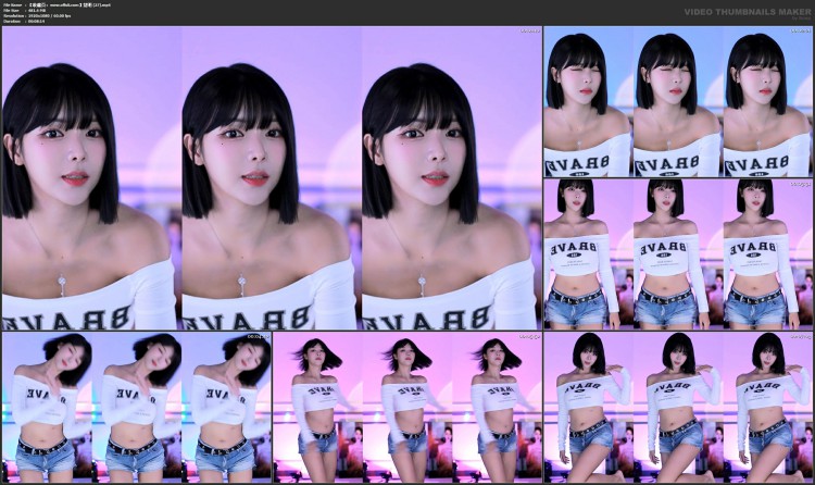 1123、AfreecaTv韩国BJ慧明精选舞蹈合集[33v8.3G]