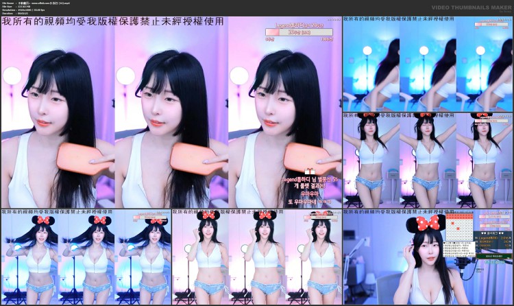 1129、AfreecaTv韩国BJ苏打24年8月舞蹈录制合集[34v6.9G]