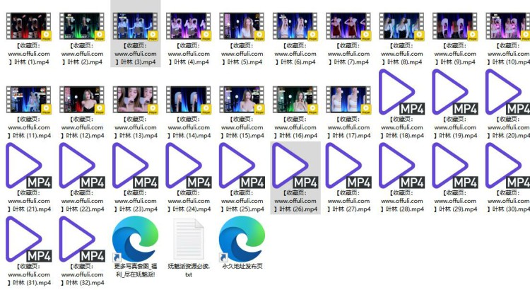 1133、AfreecaTV韩国BJ叶林精选热舞合集[32v6.8G]