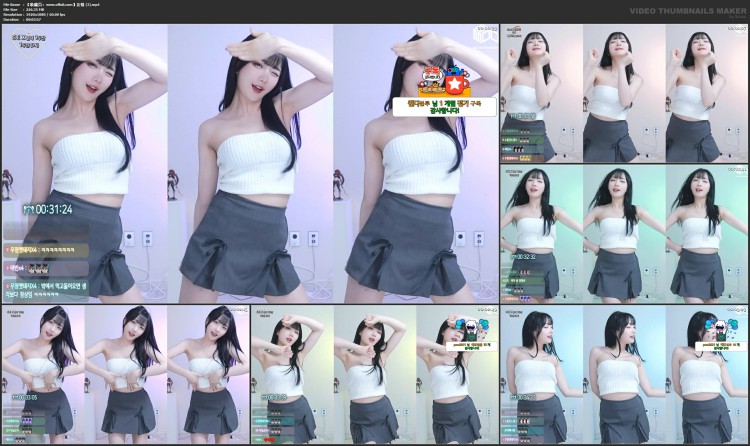 1136、AfreecaTv韩国BJ友情24年7月舞蹈录制合集[30v7.1G]