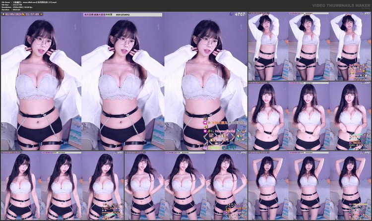 1143、Twitch香港BJ梓澪與村長精选舞蹈合集[40v5.5G]