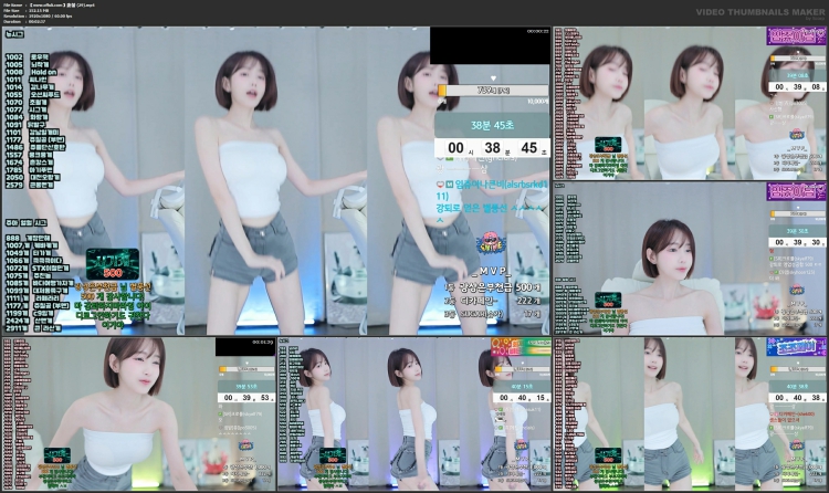 1214、AfreecaTv韩国BJ唐蕾精选热舞合集[30v6.4G]