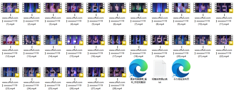 1224、Flextv直播zoozoo1119精选热舞合集[28v3G]