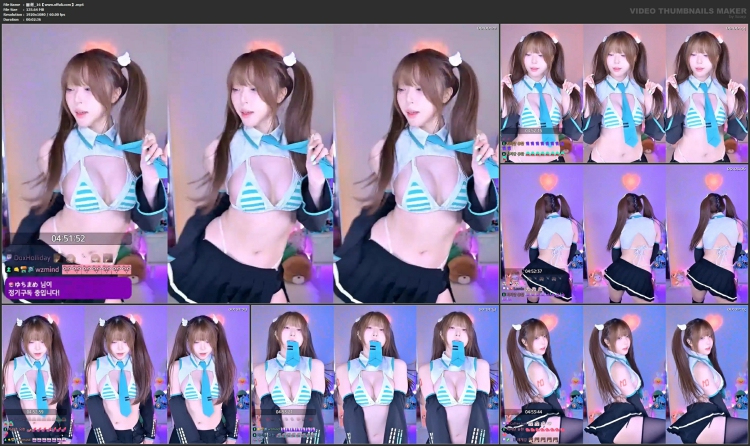 1265、Sooplive韩国BJ 2025年8月9日录制舞蹈合集