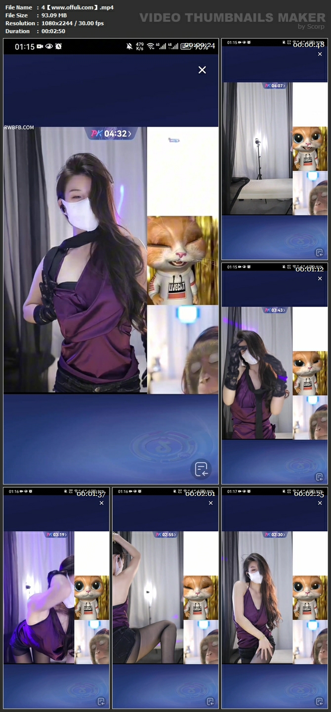 1290、抖音主播汐羽小号精选舞蹈[25V2.08G]