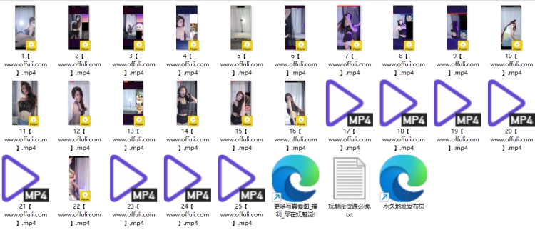 1290、抖音主播汐羽小号精选舞蹈[25V2.08G]