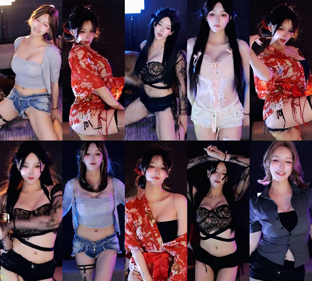 1359、斗鱼直播小渔火25年8月精选热舞合集[24V3.35G]