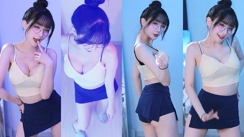 1465、[主播]韩国Twitch直播主播韩晶26年1月2日舞蹈录制[19V4.73G]