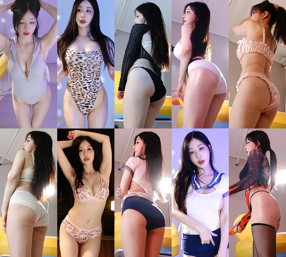 1741、[主播]Twitch直播韩国BJ ddooyaa 精选舞蹈剪辑[16V2.81G]